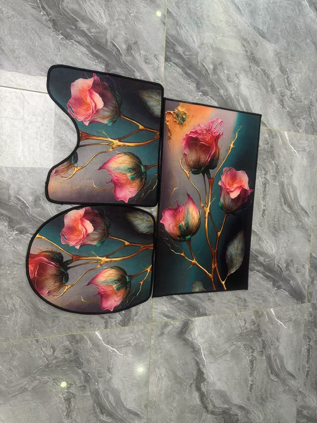 toilet three piece set
