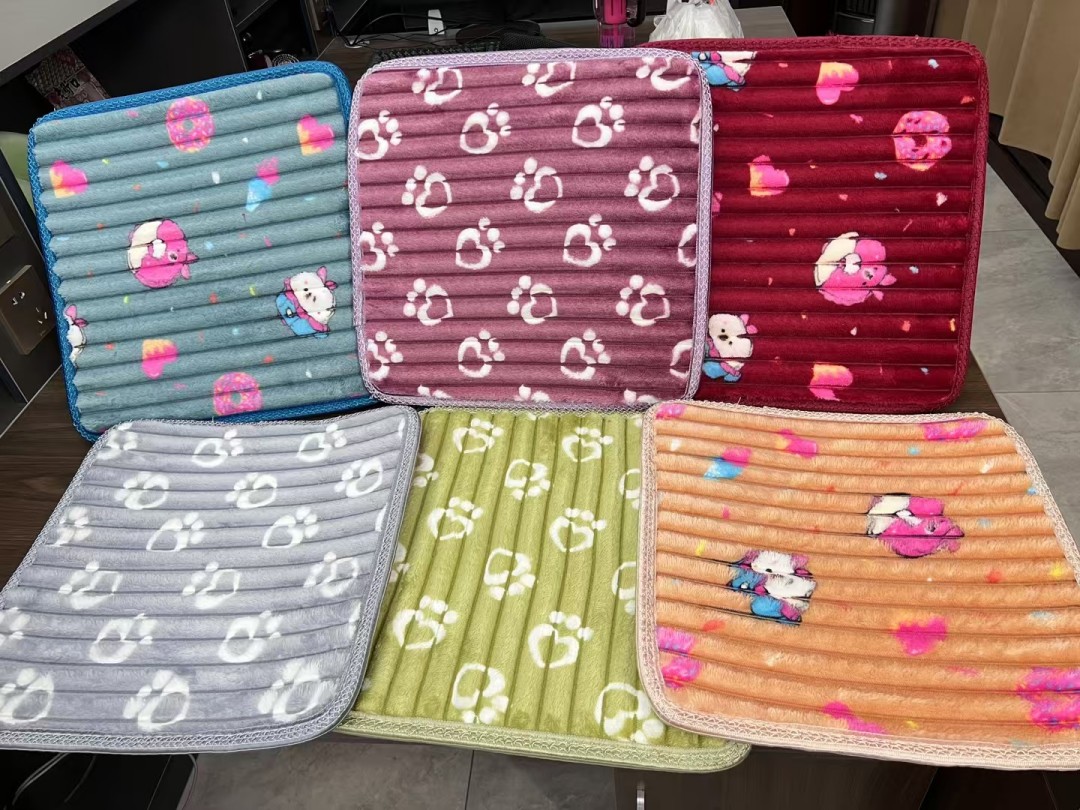 silk wool seat cushion