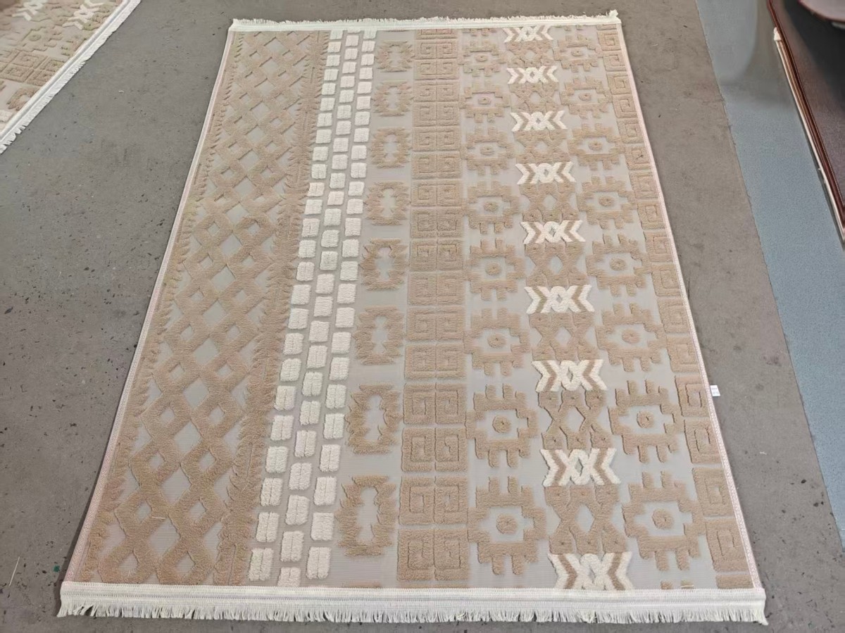 Cotton velvet carpet
