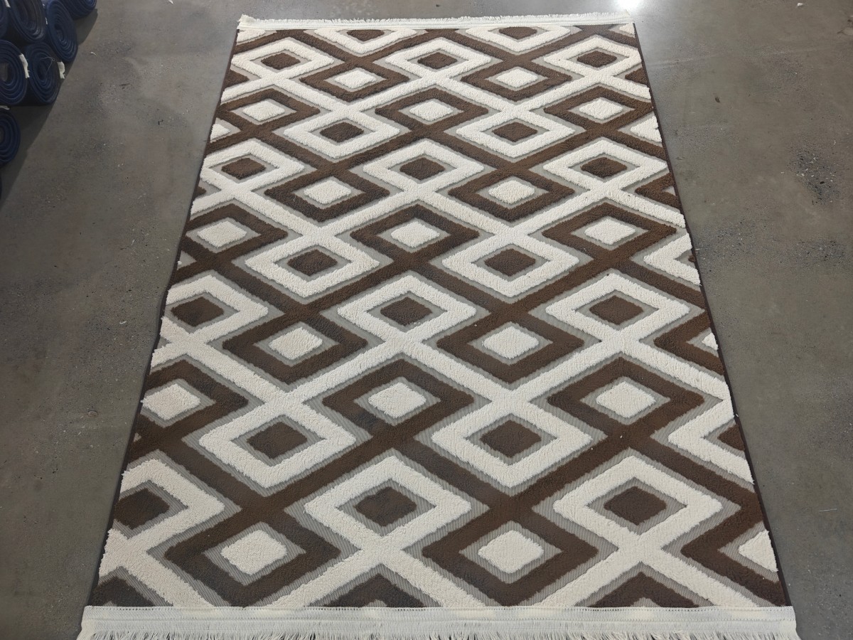 Cotton velvet carpet