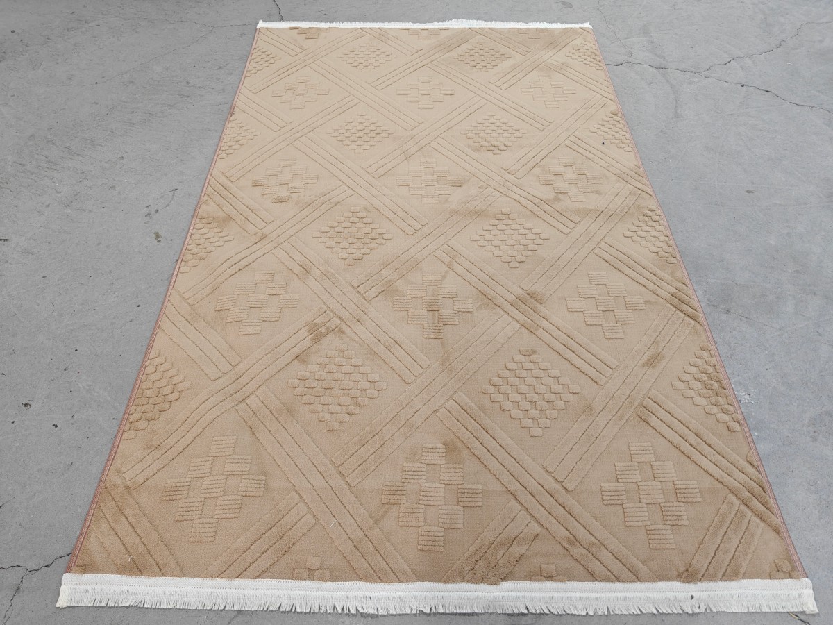 Cotton velvet carpet