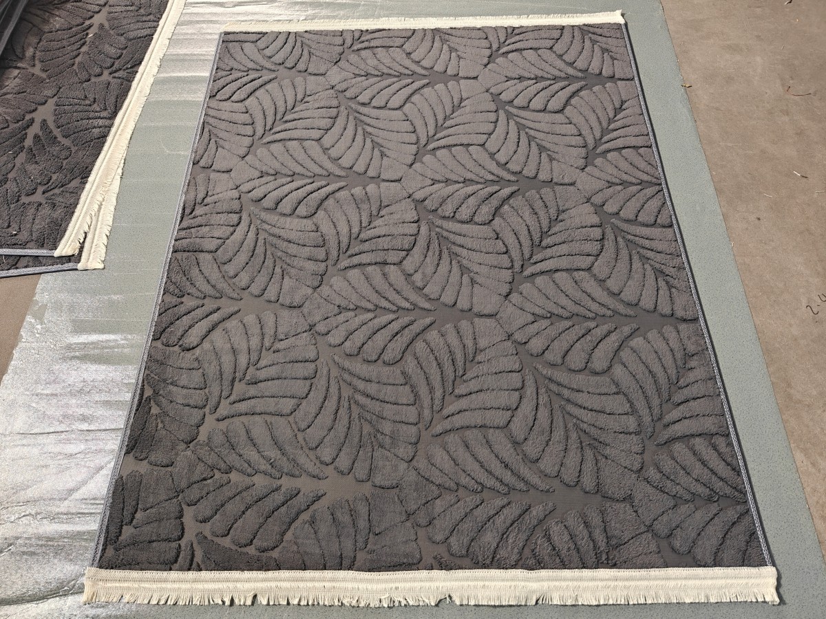Cotton velvet carpet